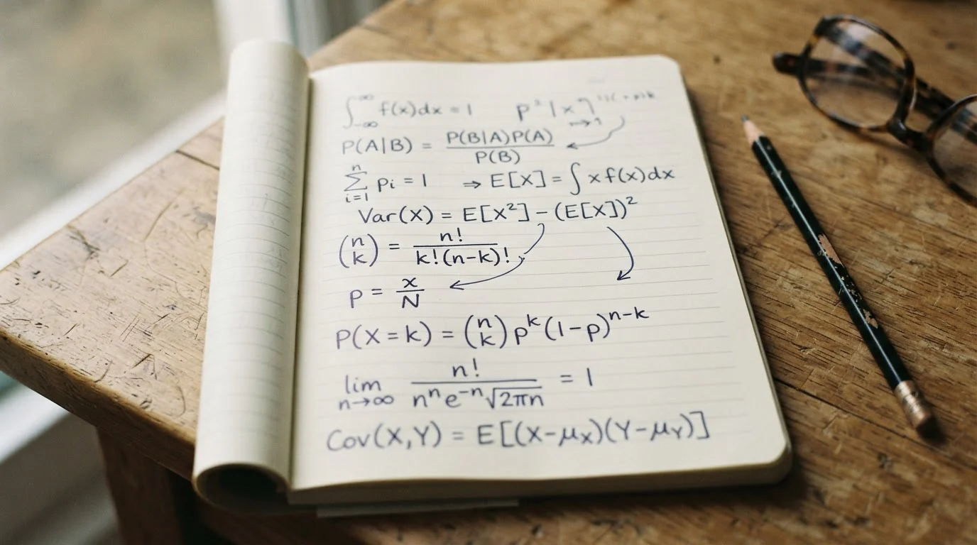 Mathematische Berechnung von Gewinnwahrscheinlichkeiten auf Papier